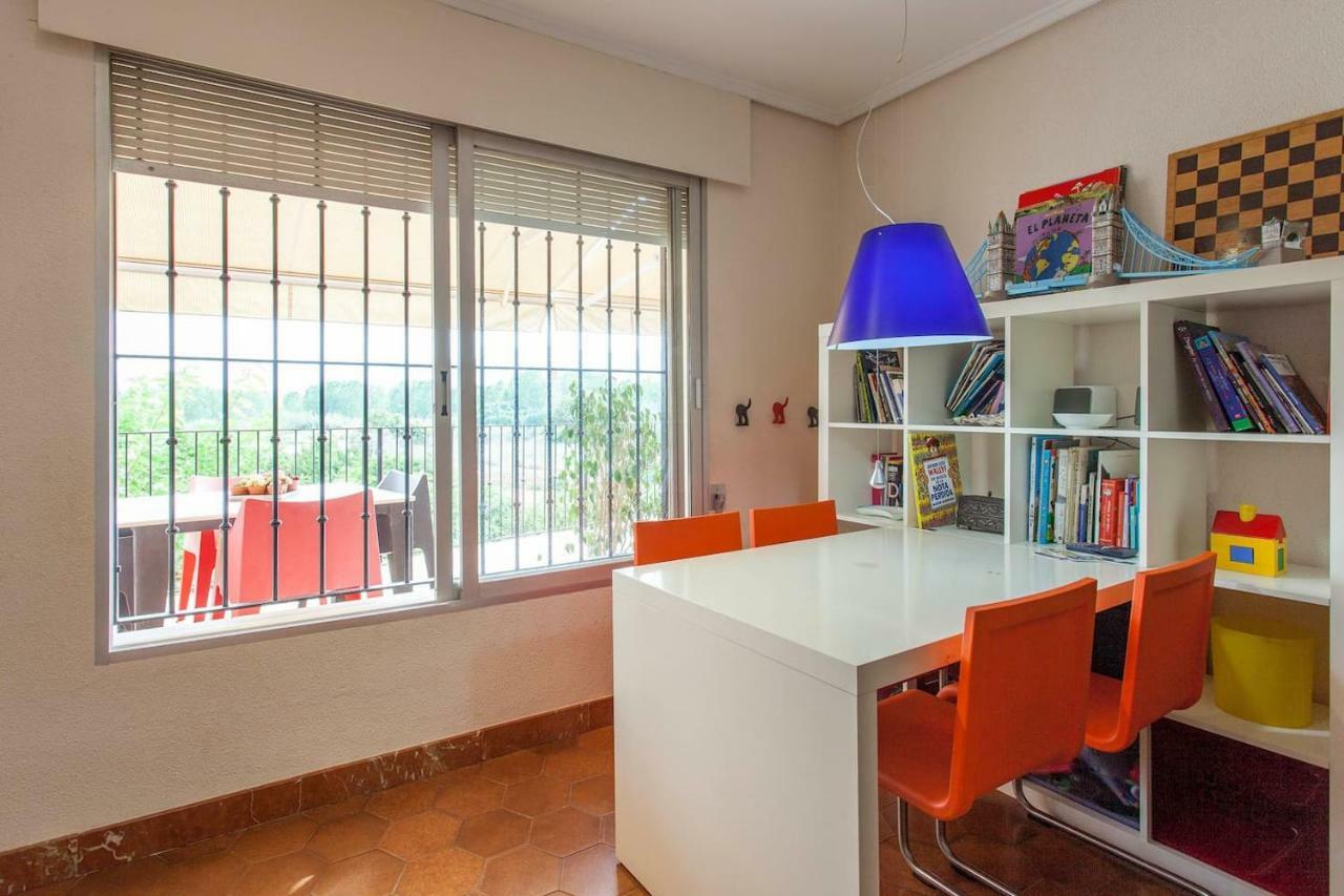 La Casa Del Rio Villa Pedralba Buitenkant foto